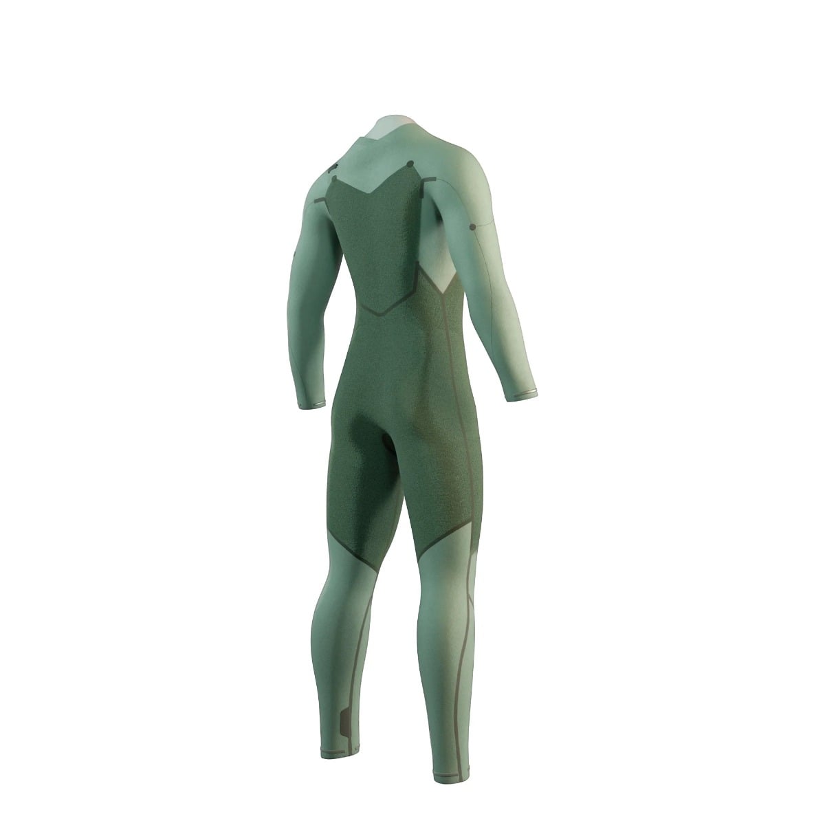 Mystic Motion Mens 5/3mm Chest Zip Winter Wetsuit 2025 - Truffle