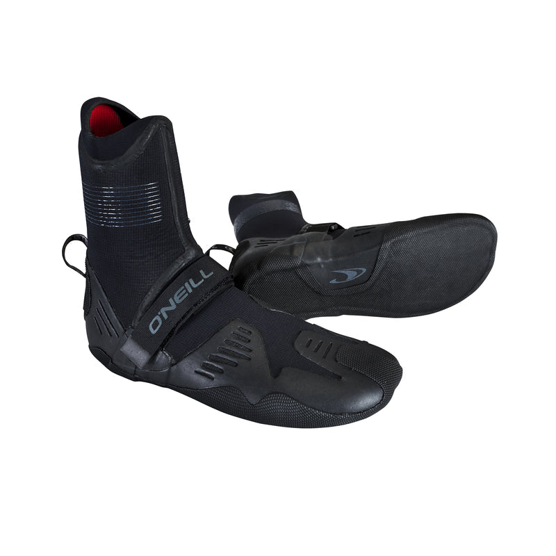 O'Neill Psycho Tech 7mm Round Toe SAMPLE Wetsuit Boots - Black
