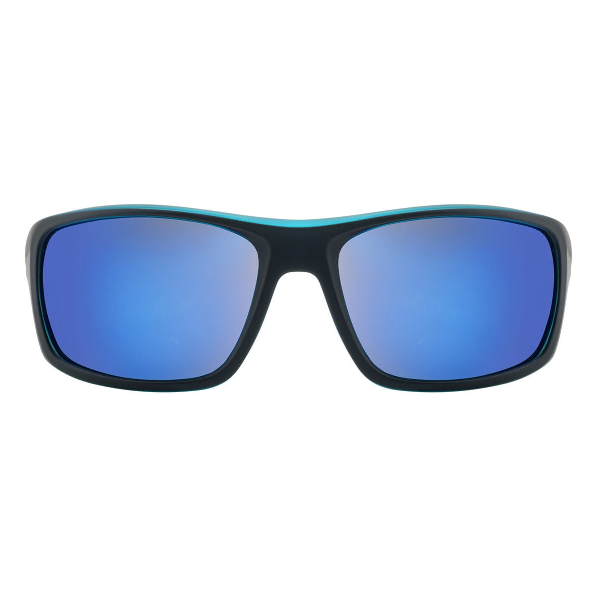 Dirty Dog Axle Sunglasses - Grey / Blue Mirror