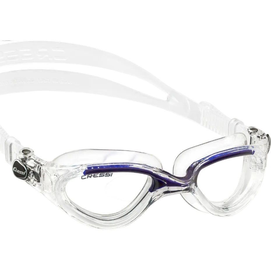 Cressi Flash Mirrored Lens Goggles - Blue