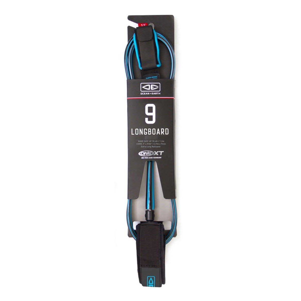 Ocean & Earth 9ft One-Xt Longboard Leash - Blue