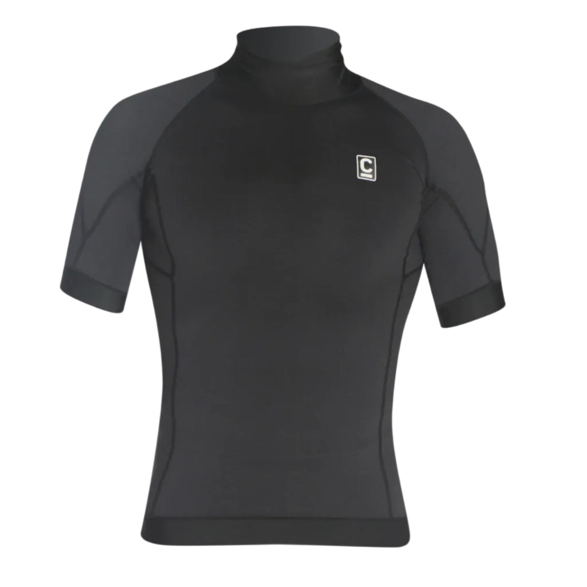 C-Skins HDI Men's Short Sleeve Thermal Rash Vest - Black