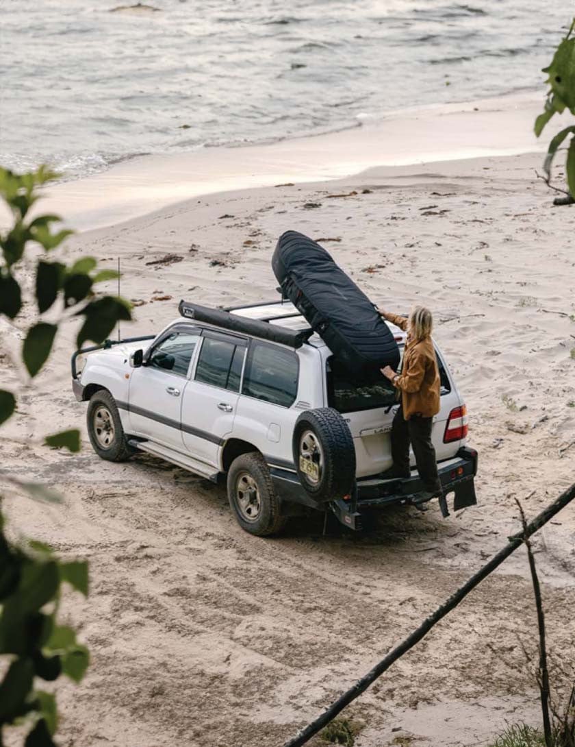 Ocean & Earth Hypa 10mm Triple Fish Surfboard Bag - Black