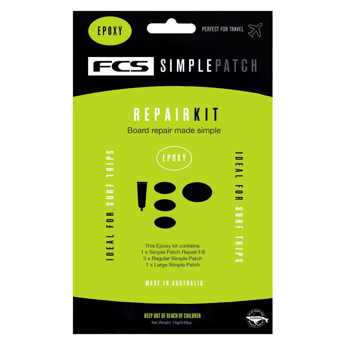 FCS Simple Patch Repair Kit - Epoxy
