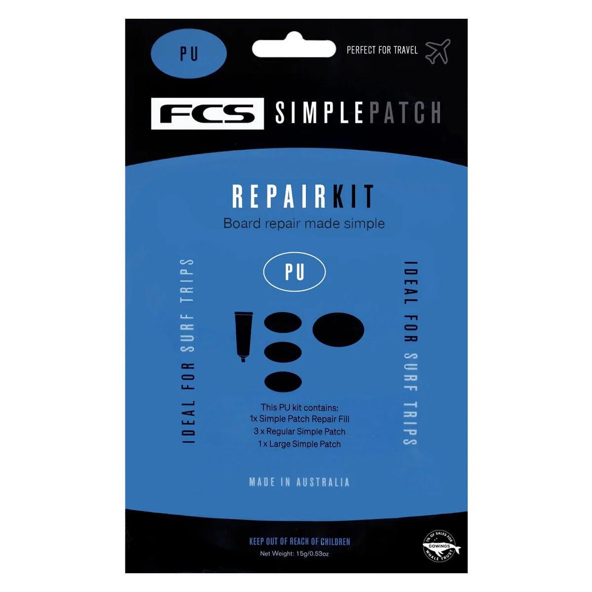 FCS Simple Patch Repair Kit - PU