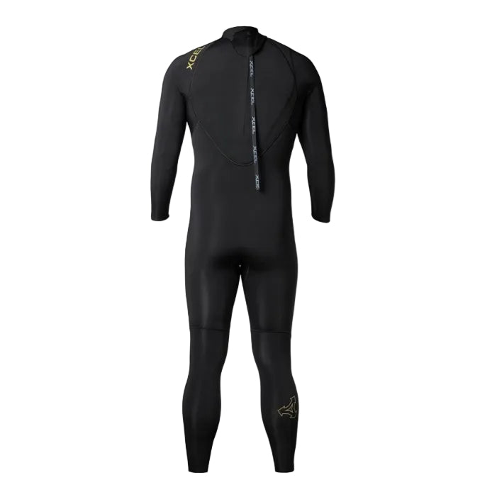 Xcel Comp 5/4mm Men's Back Zip Wetsuit - Black
