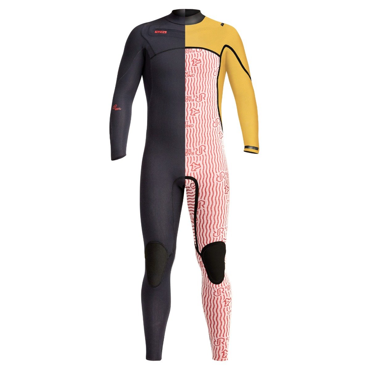 Xcel Infiniti 6/5mm Men's Chest Zip Hooded Wetsuit 2026 - Black