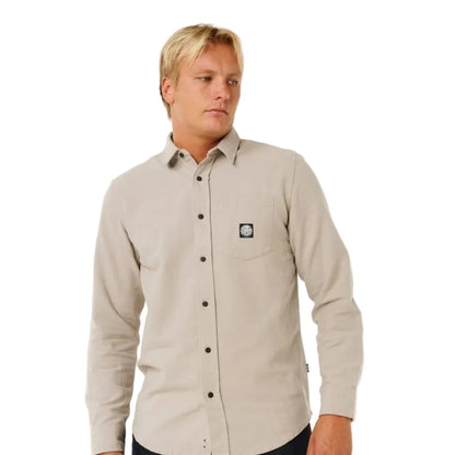 Rip Curl Premium Surf L/S Shirt - Stone