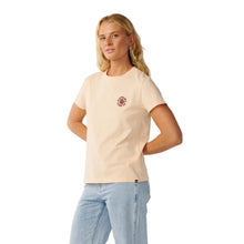 Rip Curl Womens Party Wave Standard Tee - Light Apricot