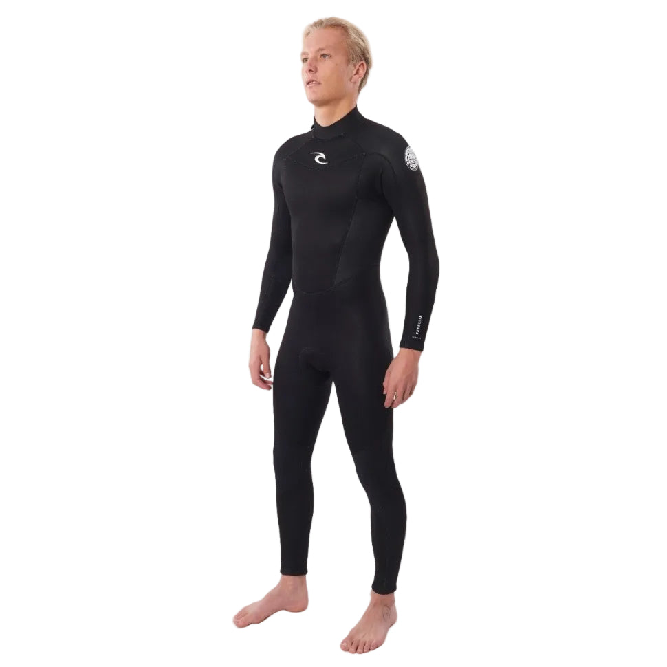 Rip Curl Freelite 5/3mm Men's Back Zip Wetsuit 2025 - Black
