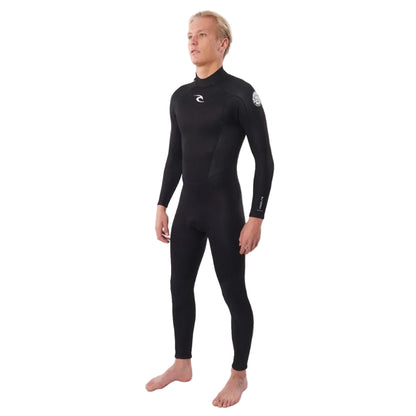 Rip Curl Freelite 5/3mm Men's Back Zip Wetsuit 2025 - Black