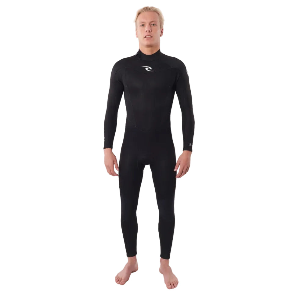 Rip Curl Freelite 5/3mm Mens Back Zip Wetsuit  - Black