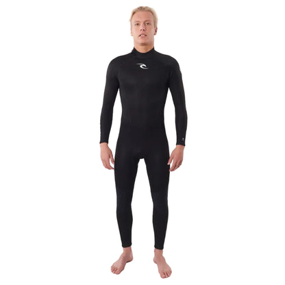 Rip Curl Freelite 5/3mm Mens Back Zip Wetsuit  - Black