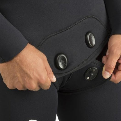 Cressi Apnea Men's 7mm 2-Piece Dive Wetsuit - Black