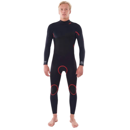 Rip Curl Omega 5/3mm Men's Back Zip Wetsuit - Black