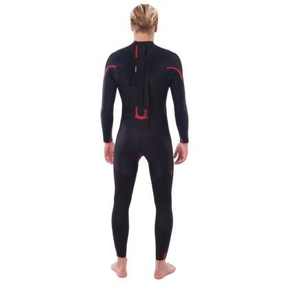 Rip Curl Omega 5/3mm Men's Back Zip Wetsuit - Black