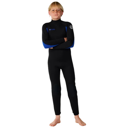 Rip Curl Kids Trad Back Zip 3/2mm Summer Wetsuit 2026 - Blue