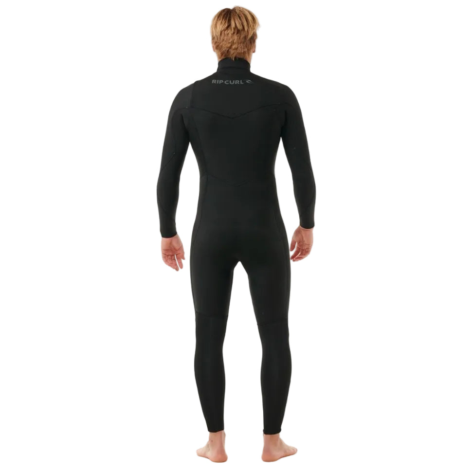 Rip Curl Dawn Patrol Performance Chest Zip 4/3mm Wetsuit 2025 - Black