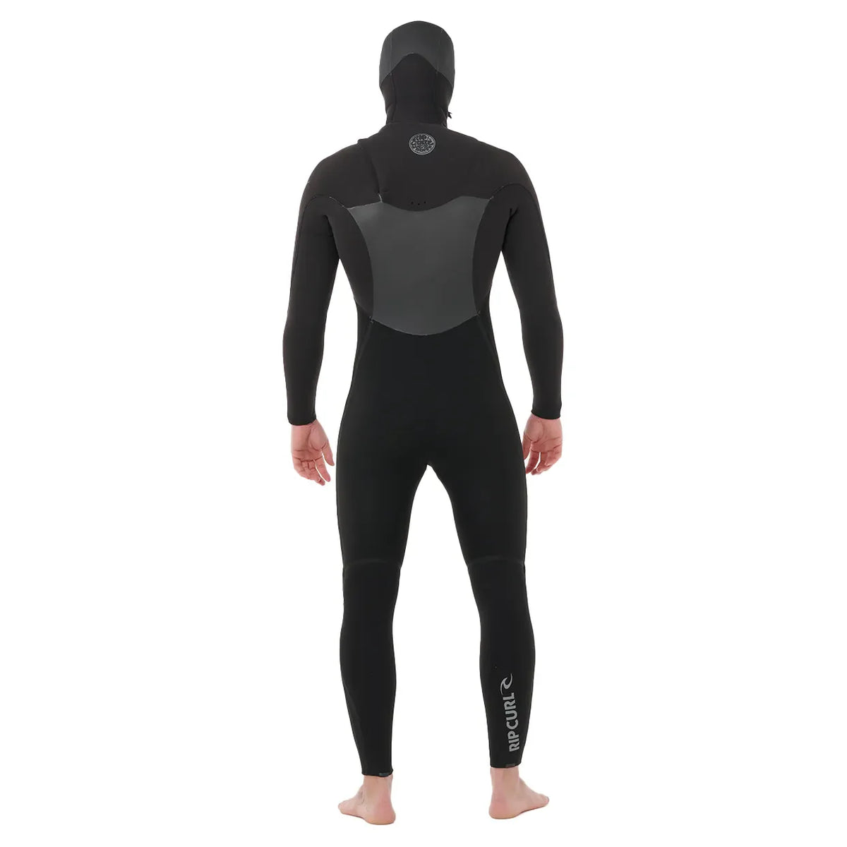 Rip Curl Flashbomb 5/4mm Chest Zip Hooded Wetsuit - Black - 2025/2026 - Buy online today