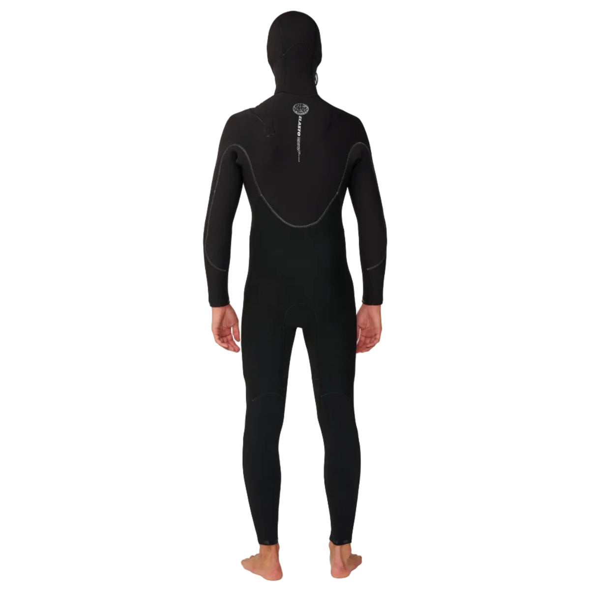 Rip Curl Mens Elasto Hooded 5/4mm Winter Wetsuit 2026 - Black
