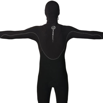 Rip Curl Mens Elasto Hooded 5/4mm Winter Wetsuit 2026 - Black