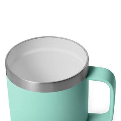 Yeti Rambler 10oz Stackable Mug with DuraSip Ceramic Lining & MagSlider Lid - Seafoam