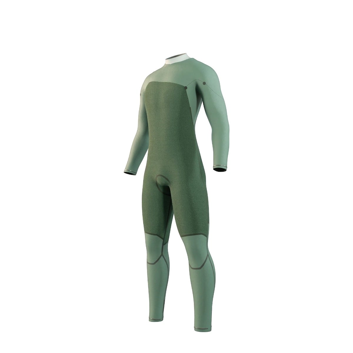 Mystic Motion Mens 5/3mm Chest Zip Winter Wetsuit 2025 - Black