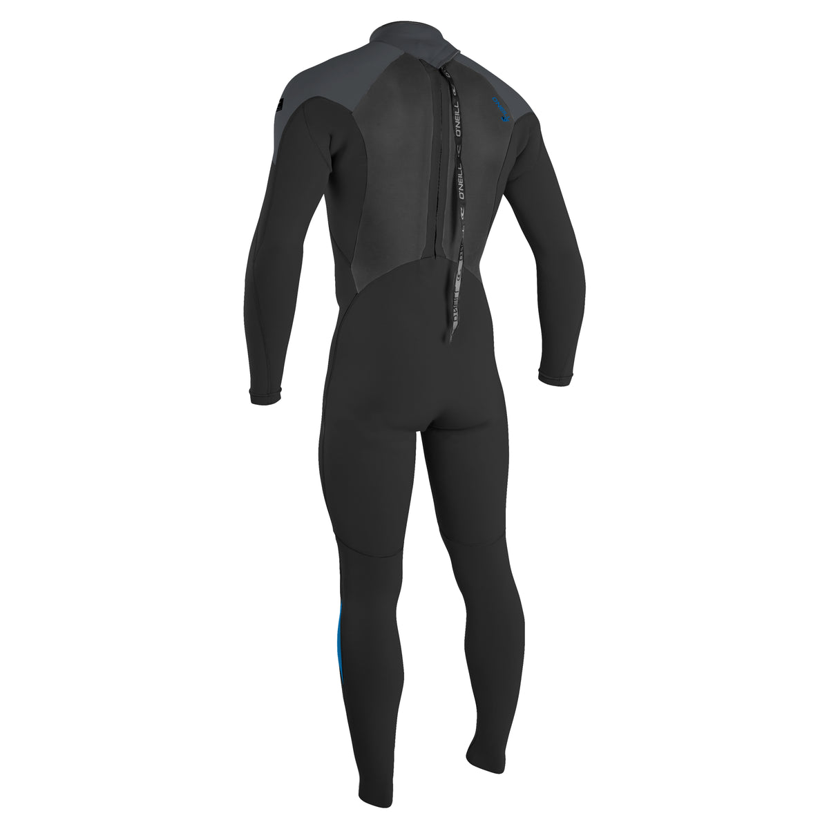 O'Neill Epic 4/3mm Back Zip Wetsuit SAMPLE - Black / Graphite / Bali Blue