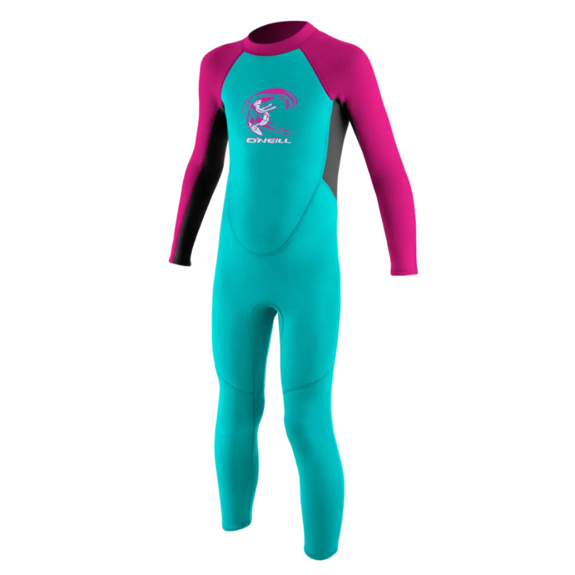 O'Neill Toddlers 2mm Reactor Girls Full Wetsuit 