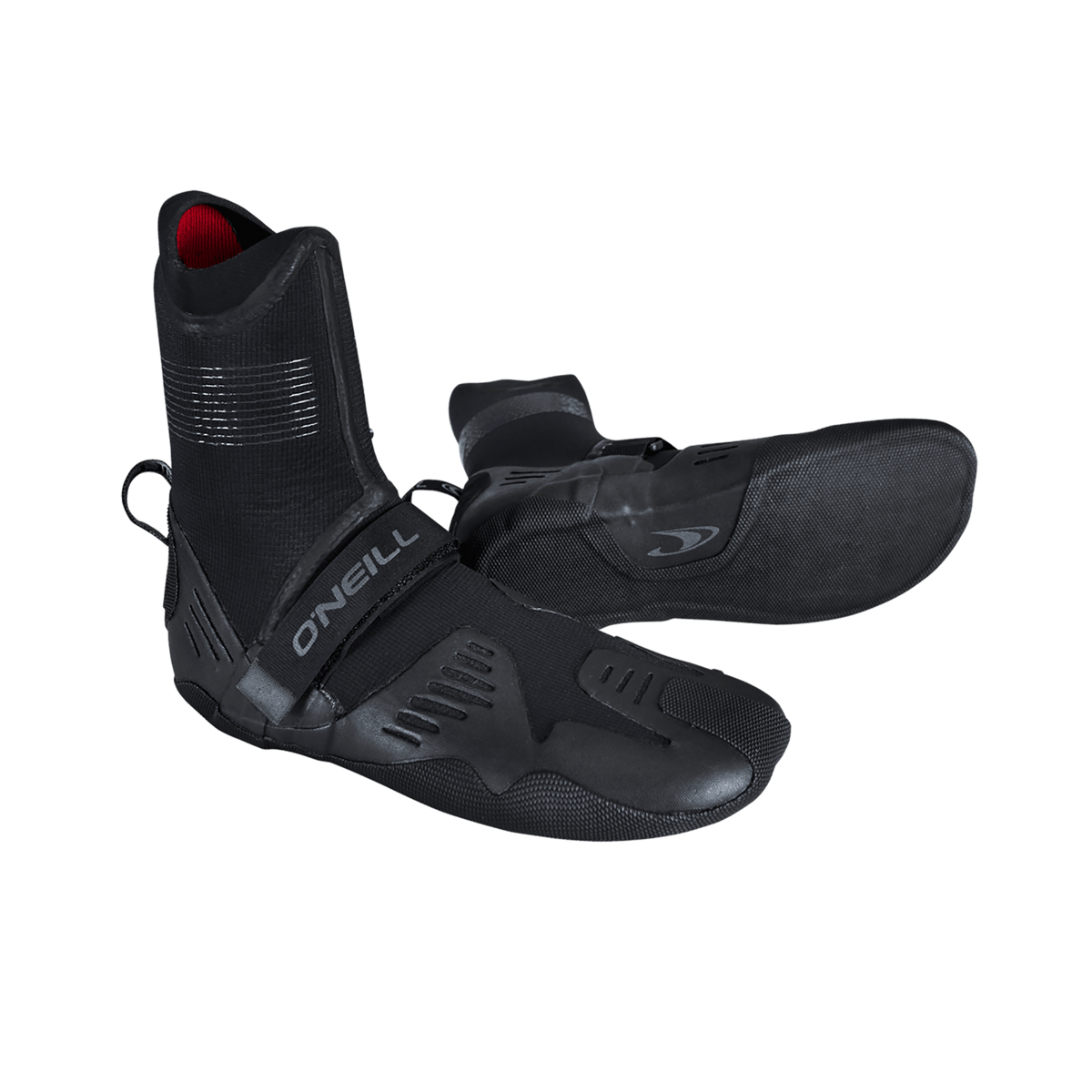 O'Neill Psycho Tech 5mm Round Toe SAMPLE Wetsuit Boot - Black