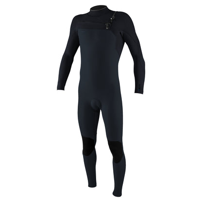 O'Neill Hyperfreak 4/3+mm Chest Zip Wetsuit SAMPLE - Carbon / Dark Slate