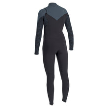 O'Neill Womens Epic 3/2mm Chest Zip Summer Wetsuit 2026 - Tempered Steel / Shaded Island Sky / Shade