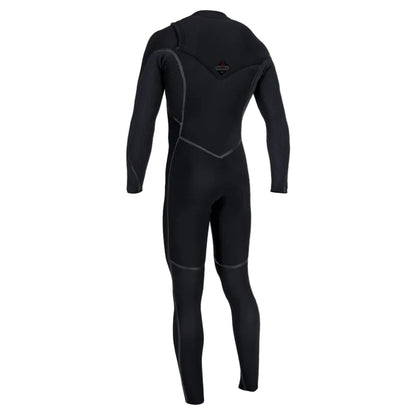 O'Neill Hyperfreak Fire 4/3mm+ Chest Zip Winter Wetsuit 2026 - Black
