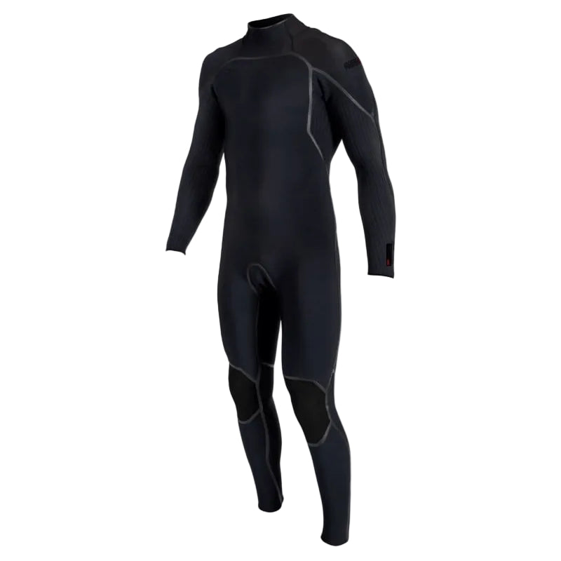 O'Neill Hyperfreak Fire 5/4+mm Back Zip Winter Wetsuit 2026 - Black
