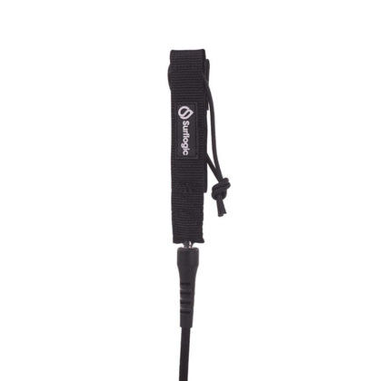 Surflogic 9ft Lonboard Knee Leash - Black - feature