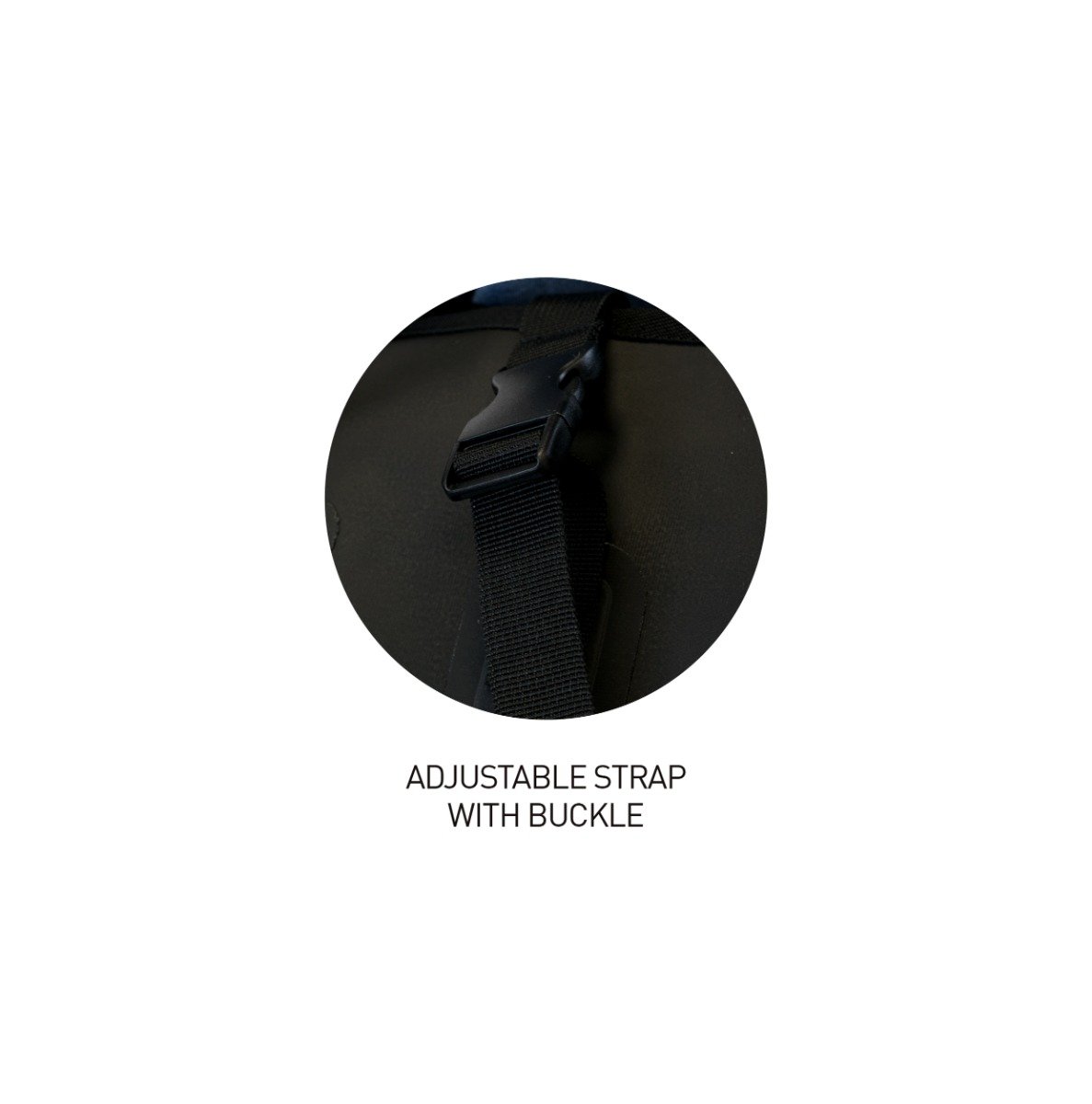 Surflogic Waterproof Dry-Bucket Bag strap