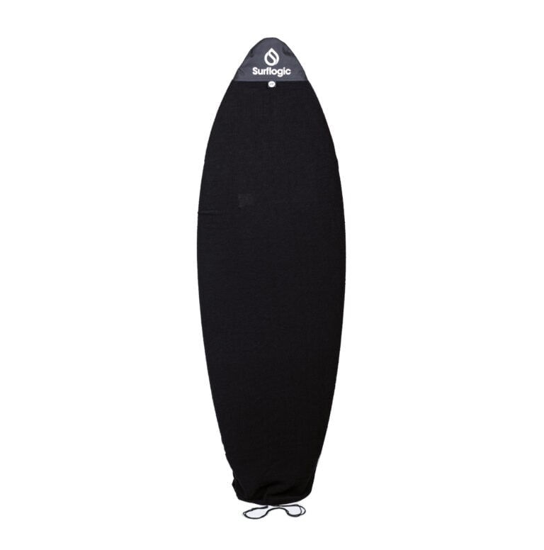 Surflogic Stretch Board 5'8" Fish/Hyrbid Cover - Black - Full View