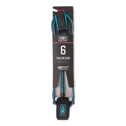 Ocean & Earth Premium OneXT 6ft Surfboard Leash