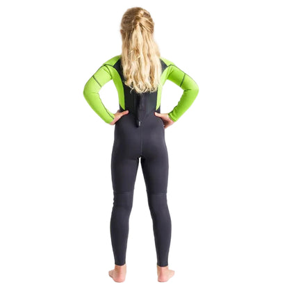 C-Skins Element 3/2mm Kids Wetsuit 2026 - Anthracite / Lime