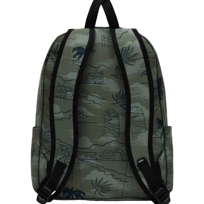Vans Old Skool Men's Backpack - Olivine