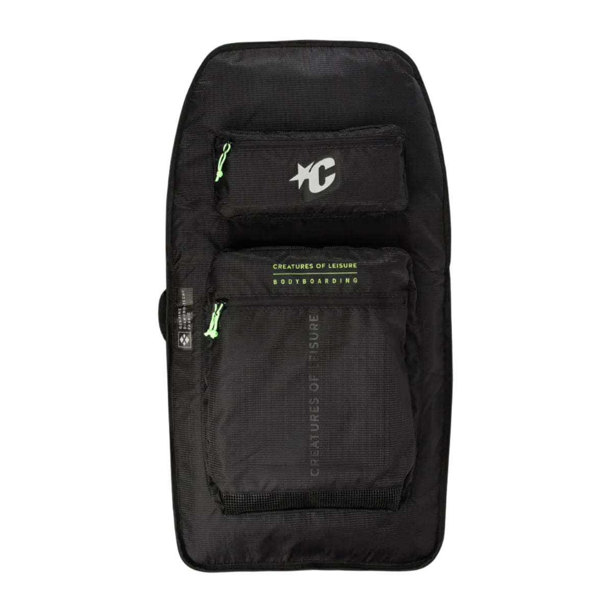 Creatures Of Leisure Bodyboard Double Bag - Black Citrus