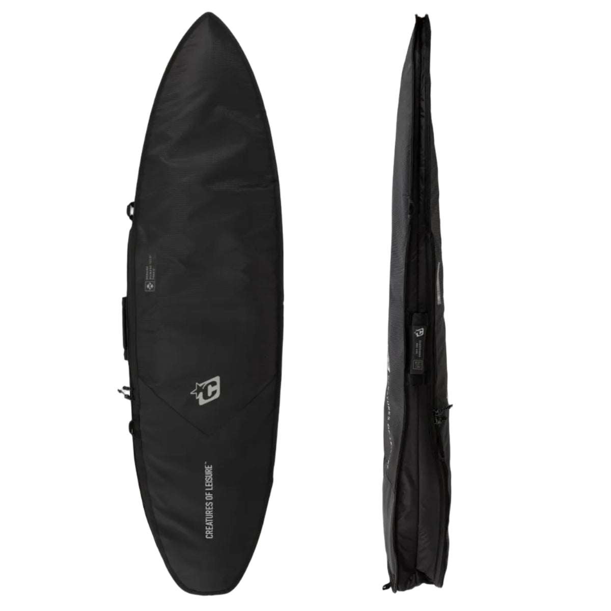 Creatures Of Leisure Shortboard Quad Wheely DT2.0 - Black Silver