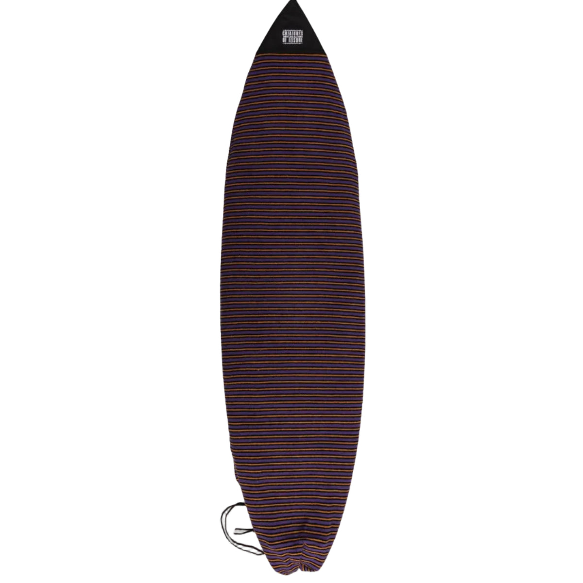 Creatures Of Leisure Shortboard Reliance Sox - Purple Black Stripe