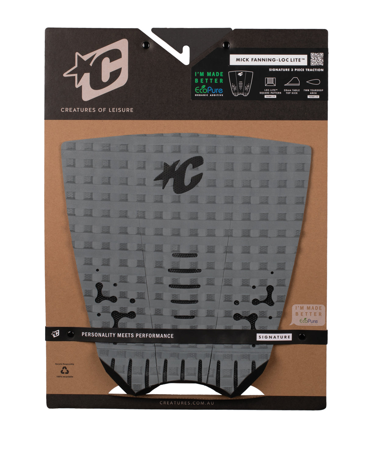 Creatures of Leisure Mick Fanning LOC-LITE Signature Traction Pad