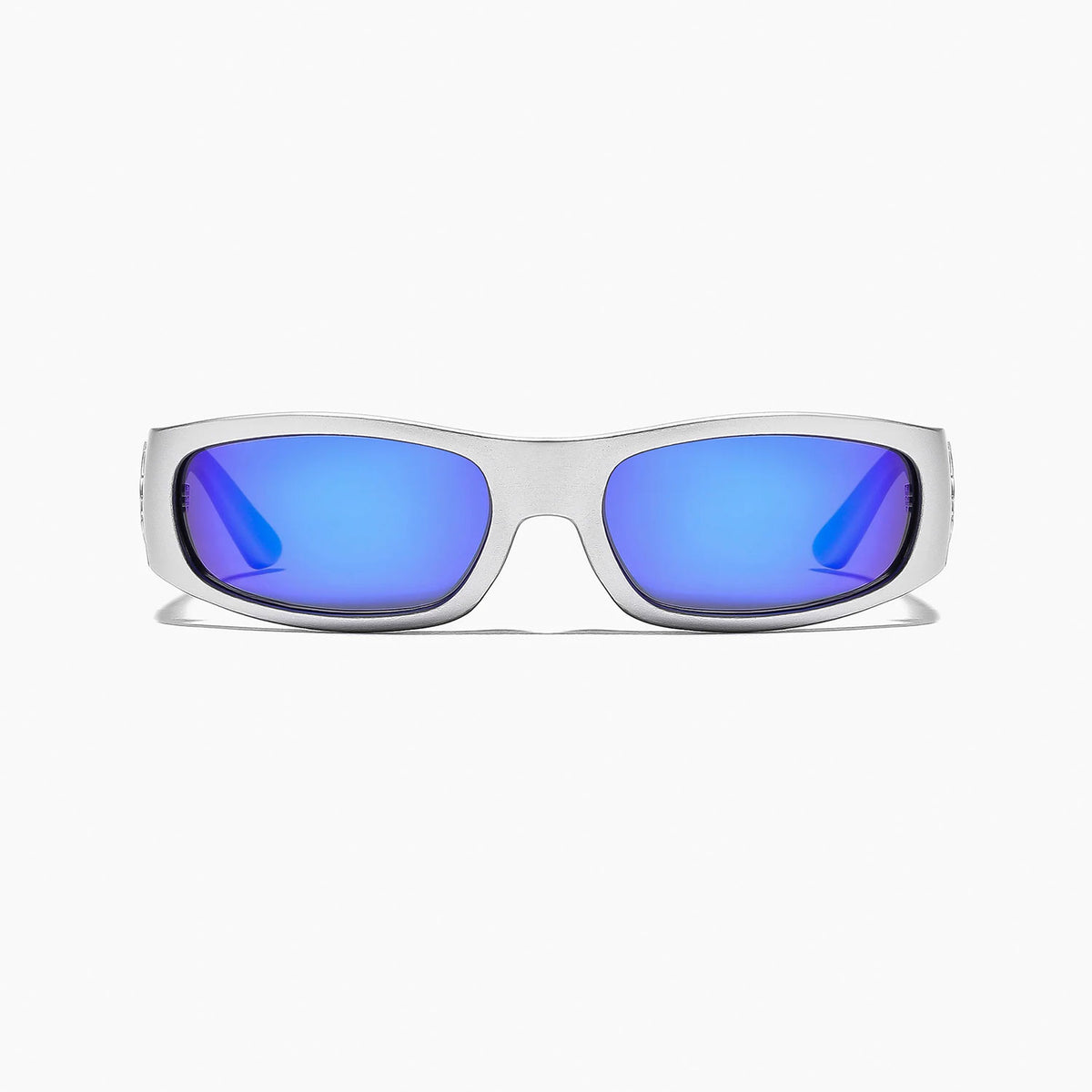 Ritual Vision Parasite Polarised Sunglasses in Matte Chrome / Blue