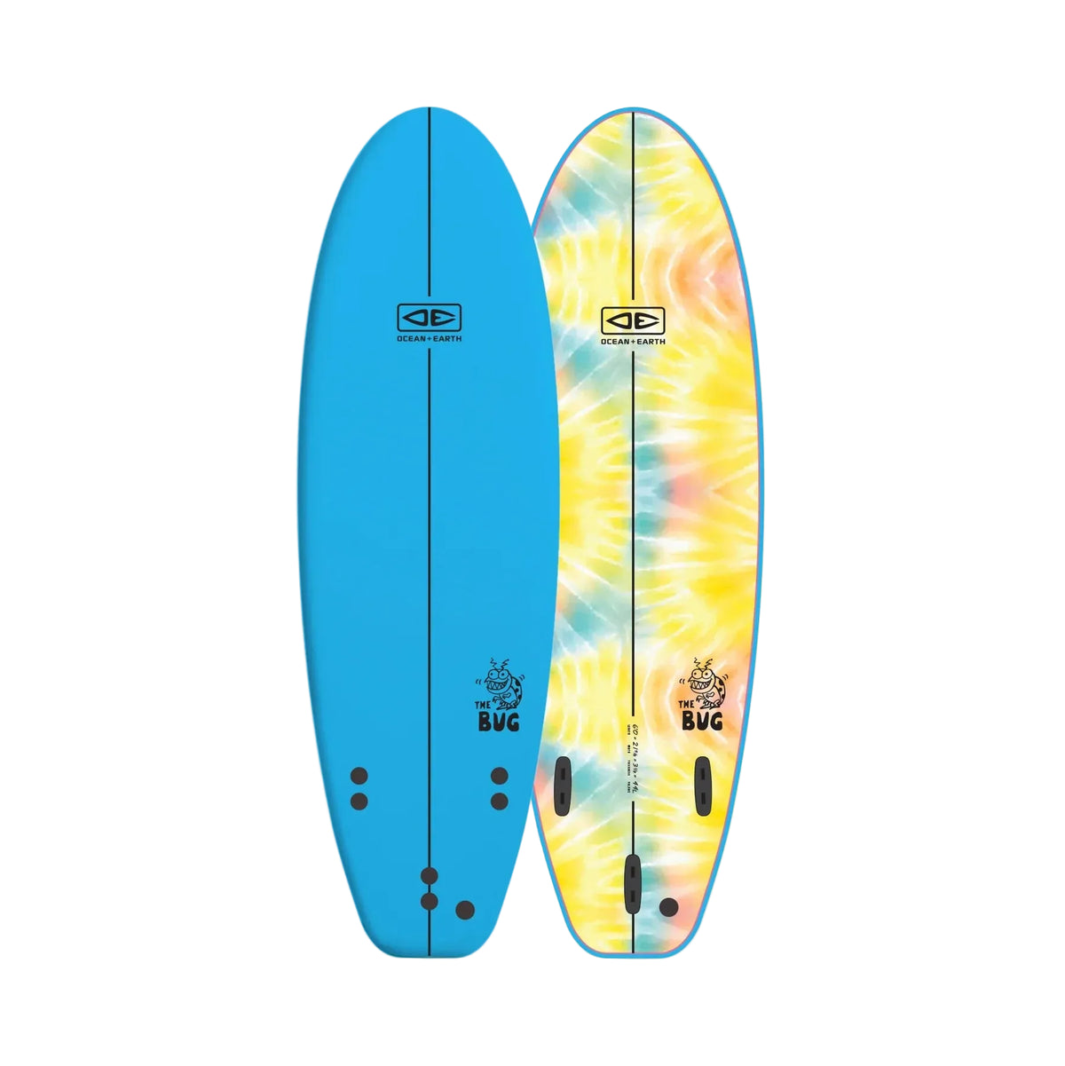 Ocean & Earth 6ft Bug Softboard - Blue