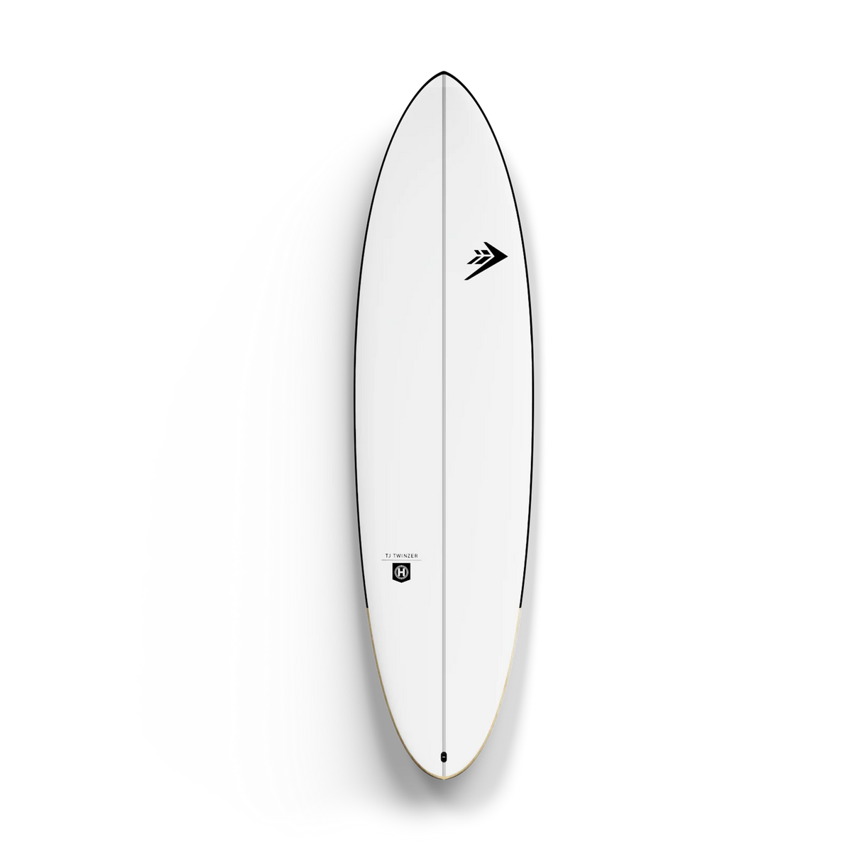 Firewire Taylor Jensen Helium Core Twinzer Surfboard - Black