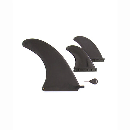 Ocean and Earth Happy Hour 8ft0 Epoxy Soft Surfboard - Violet - Fins