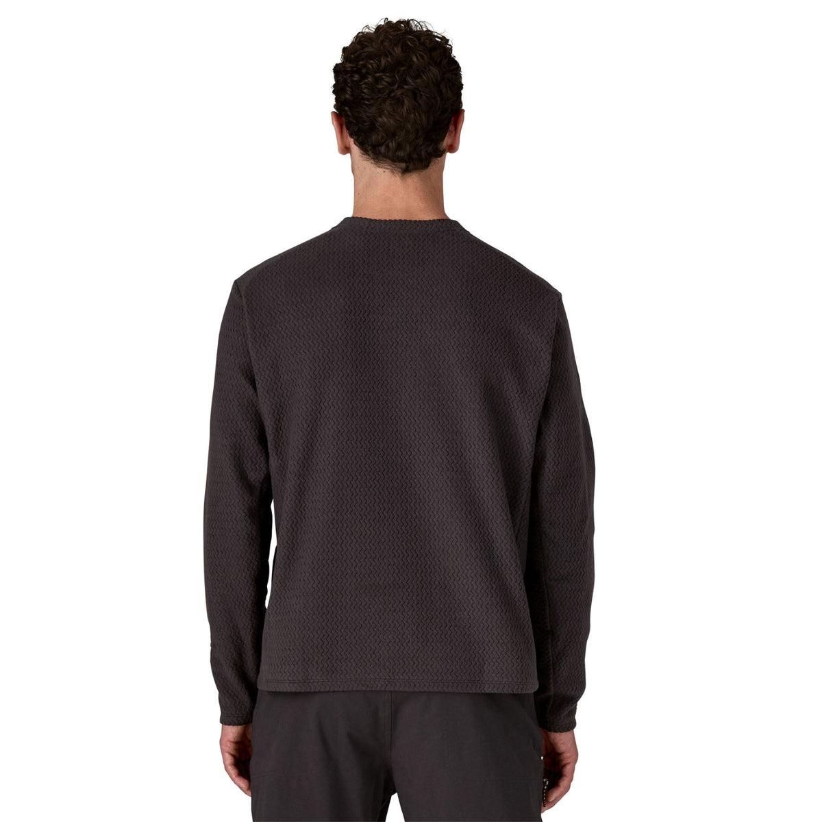 Patagonia Mens R1 Air Crew Jumper - Black