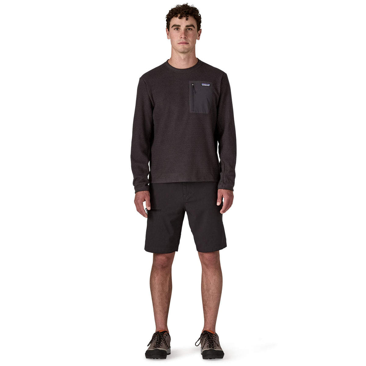 Patagonia Mens R1 Air Crew Jumper - Black